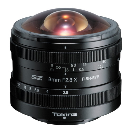 即配】(KT) トキナー SZ 8mm F2.8 FISH-EYE MF 富士フイルムXマウント
