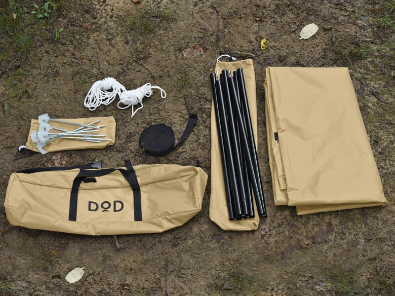 DOD】 いつかのタープ（タン）TT5-631-TN | アウトドア | 京王