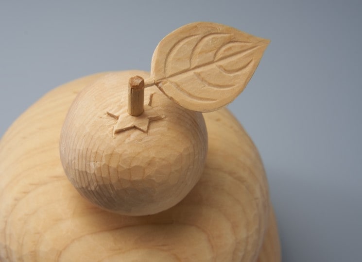 鏡 餅（小） | 江戸木彫刻 渡邉 美憲 | 季華 ONLINE STORE