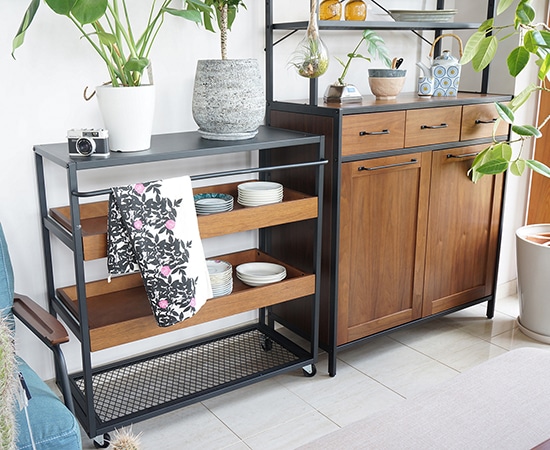 アンセム】ワゴンラック（anthem wagon rack）｜引き出し式の収納棚