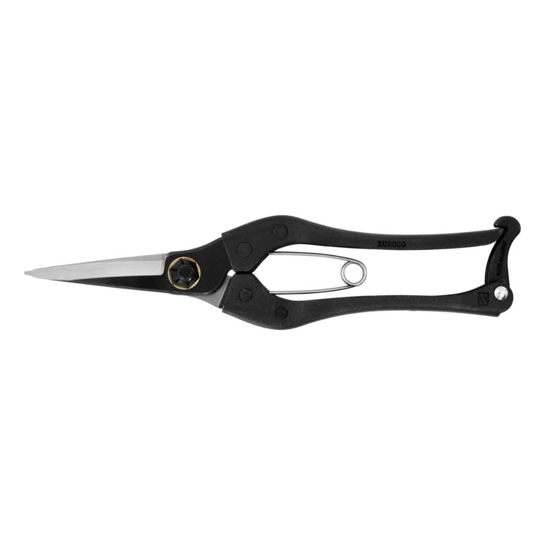 資材 園芸用ハサミ KUROCO 芽切り鋏 両刃タイプ 180mm No.1021