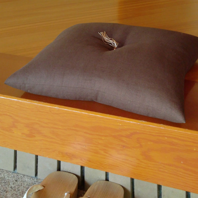 座布団 本麻(ほんあさ) 栗茶（くりちゃ） | 座布団 | | 京都 座布団屋