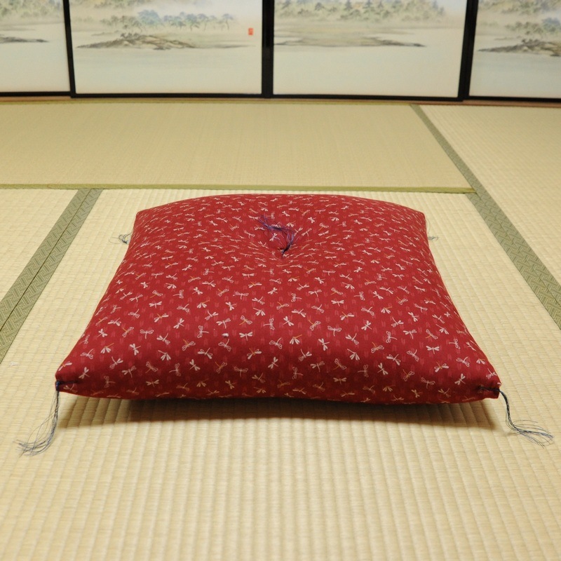 座布団 とんぼ 臙脂色 （えんじいろ） | 座布団 | | 京都 座布団屋