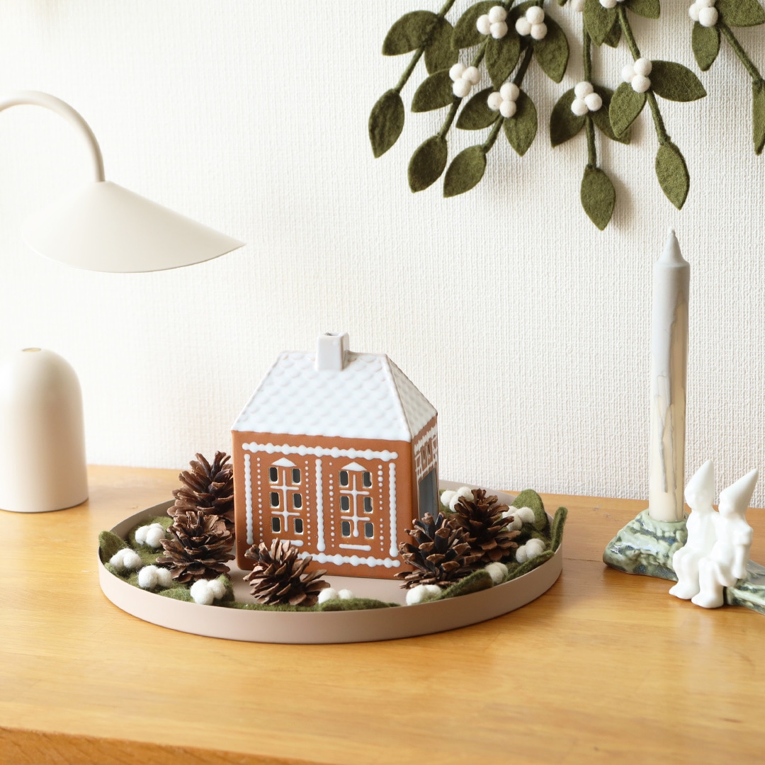 KAHLER (ケーラー) Urbaniaアーバニア キャンドルホルダー ジンジャー