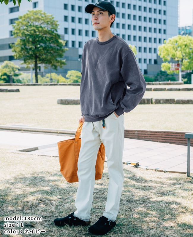 クリフメイヤー[公式] ヘビーウェイトピグメントクルー MENS 2425800