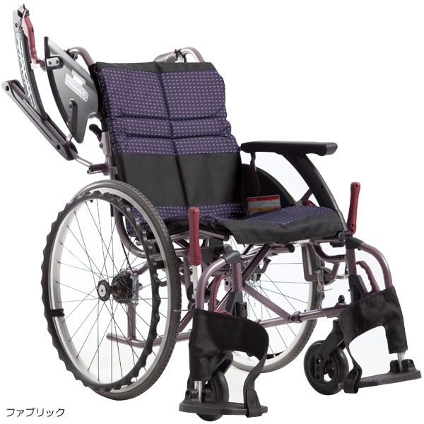 多機能 自走用車いす WARP22-40-M［シート幅40cm］ 「WAVITRoo＋
