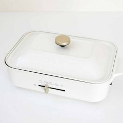 BRUNO】 コンパクト ホットプレート ホワイト｜キッチン用品,キッチン