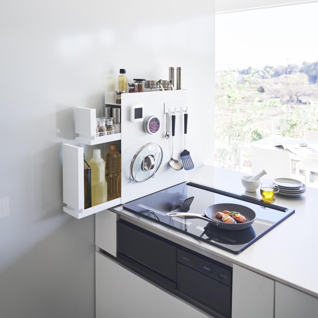 tower】隠せる調味料ラック 2段｜キッチン用品,キッチン収納｜kurasso