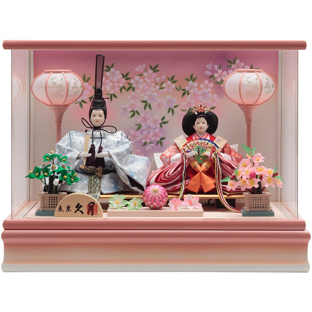 親王ケース飾り アクリルケース 4H-KK34 | ケース飾り | 【公式】 人形