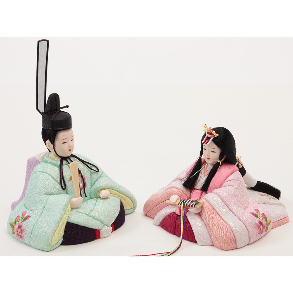 木目込 親王飾り ほのかシリーズ 4HR-M56-Z | 木目込飾り | 【公式