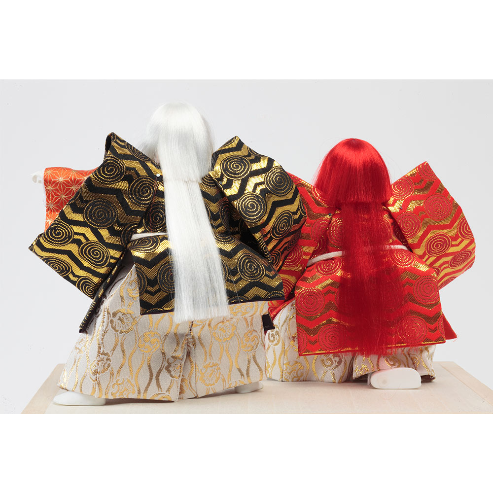 連獅子 D5123-Z-US（5号） | 連獅子・鏡獅子 | 【公式】 人形の久月