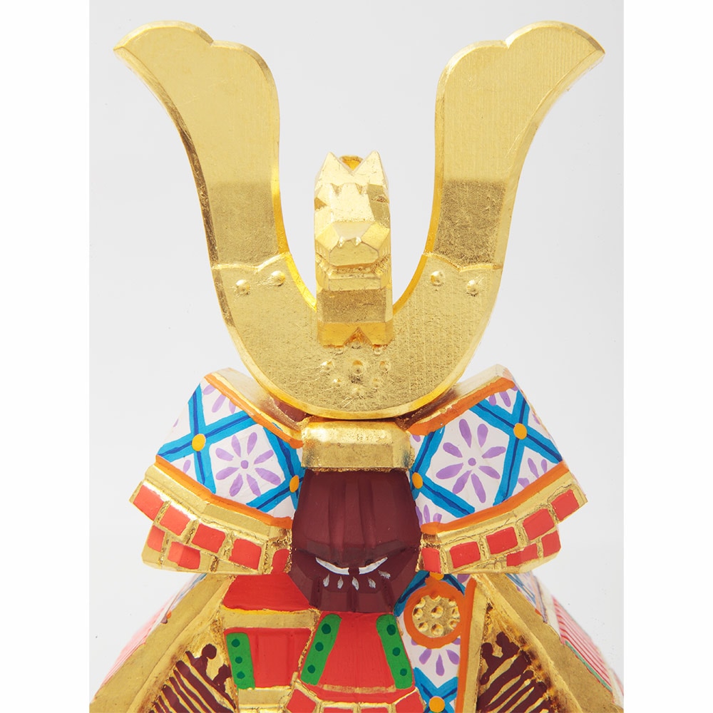 神泉作 奈良一刀彫 具足6号 5G-H22 | つるし・名前旗・小物など