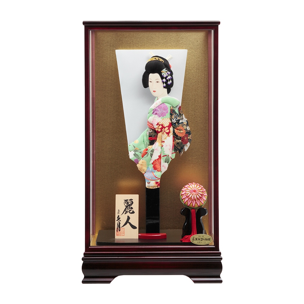 古典羽子板飾り 18号 ケース/板立て選択可能タイプ 73EH-64 | 羽子板