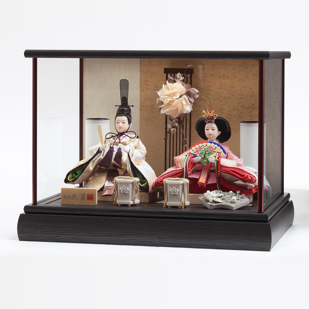 親王ケース飾り ガラスケース 6H-KK19-Z | ケース飾り | 【公式】 人形