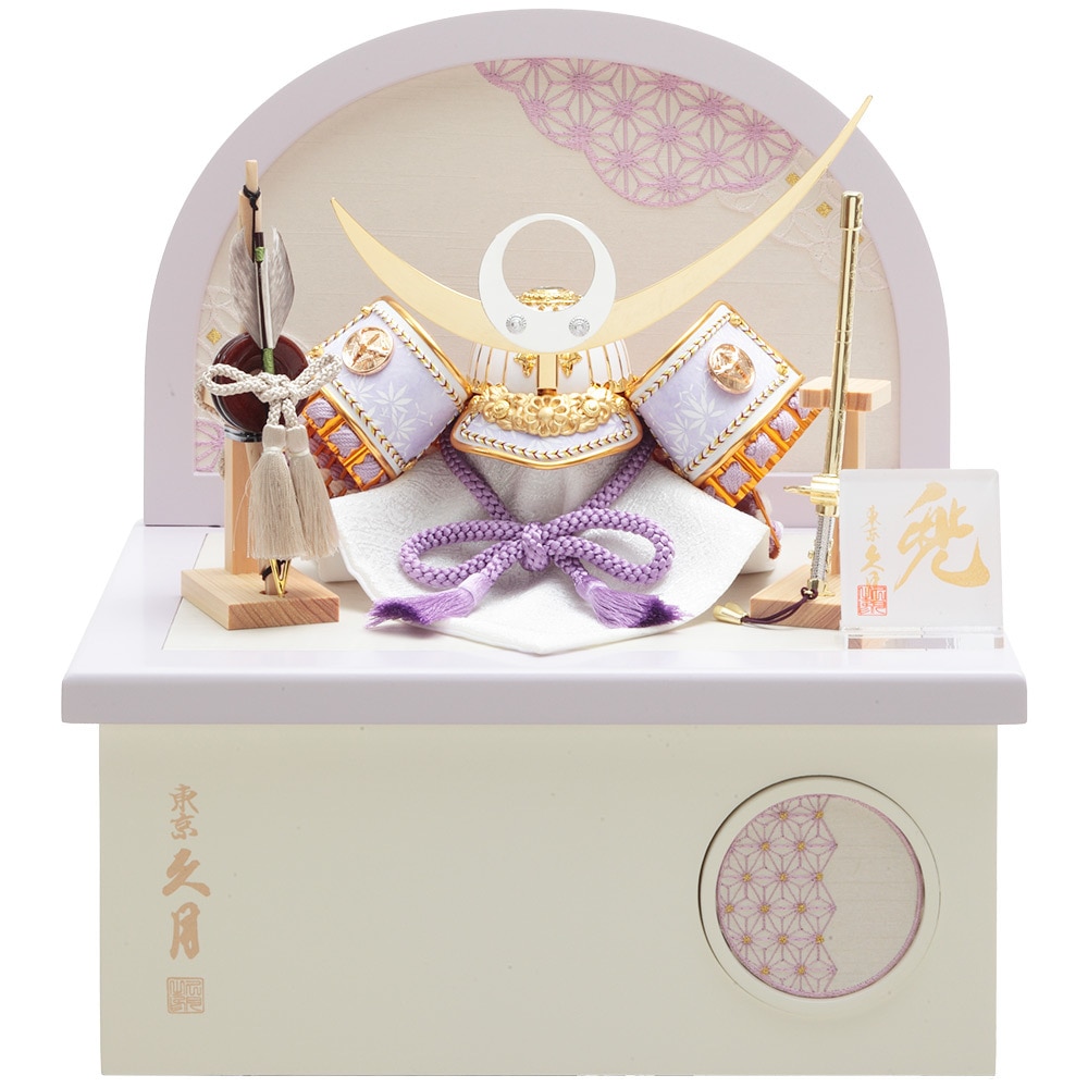 上杉謙信公 兜収納飾り ゆめいろシリーズ 4GR-S6-Z | 収納飾り