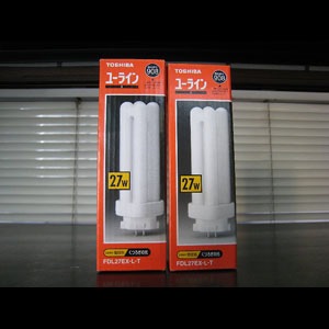 FDL27EX-L-T | 東芝(TOSHIBA) 27形 3波長形電球色(色温度：3000K) 全長