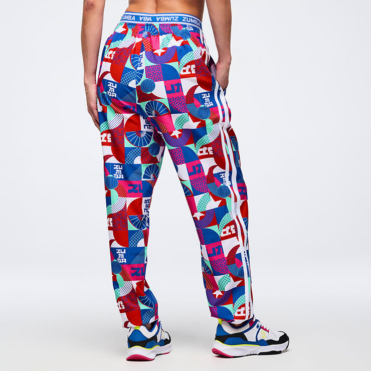 ZUMBA ズンバ 正規品 ウェア レディース パンツ スラウチパンツ 総柄