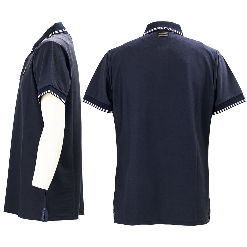 ブリーフィング ゴルフ ウェア メンズ メッシュミニライン ポロシャツ