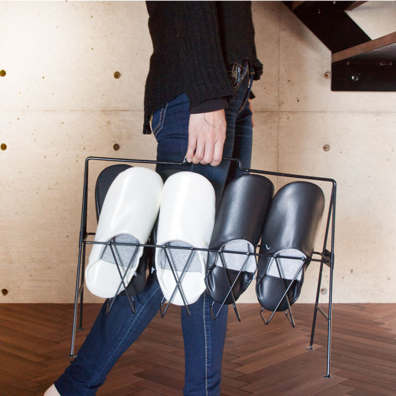 Liam Iron Slipper Rack 