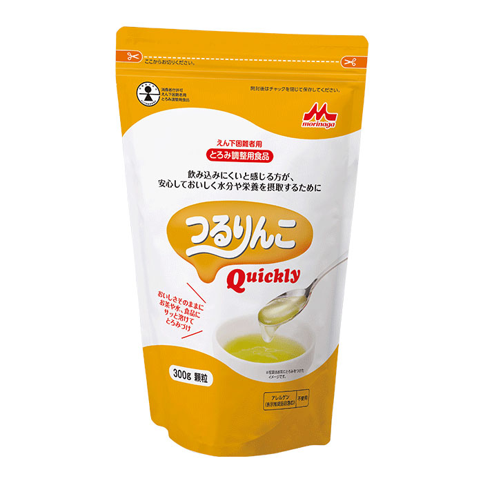 トロミ剤 森永クリニコ つるりんこ Quickly（クイックリー）（300g