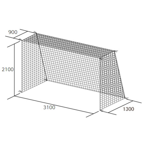 フットサル 用 ハンドボール 用 ゴールターゲット 9つ的 得点機能付き