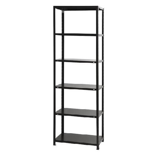 スチールラック 幅70×奥行40×高さ210cm 6段 40kg/段 軽量ラック NSTR