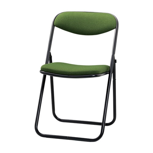 パイプ椅子 4脚セット 布張り 折りたたみチェア 折りたたみ椅子 TKF20