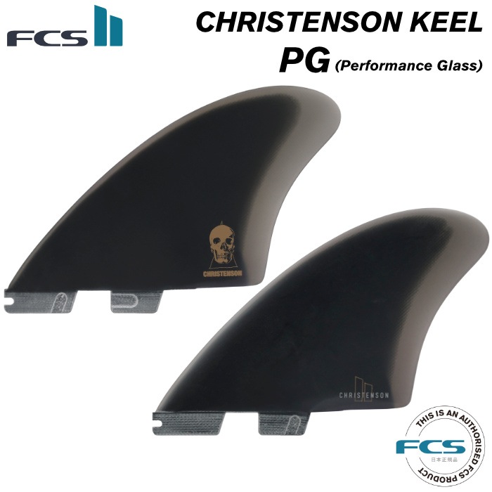 Christenson TWIN Keel 5.12 RTM 軽量ハニカム構造 FCS II CHRISTENSON KEEL FIN SET - FCS JAPAN