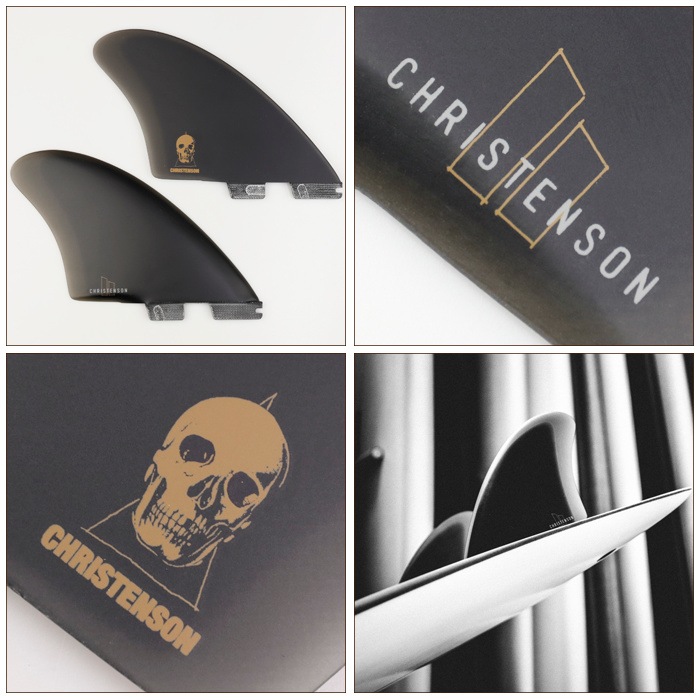 クリステンソン　キールフィン FCS2 FCS FCS2 クリステンソン キール ツイン FCS 2 Christenson Keel 2枚