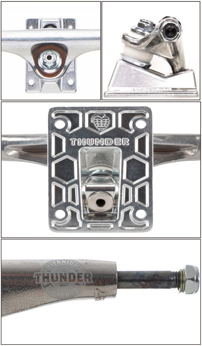 スケートボード スケボー THUNDER TRUCK TEAM TITANIUM サンダー