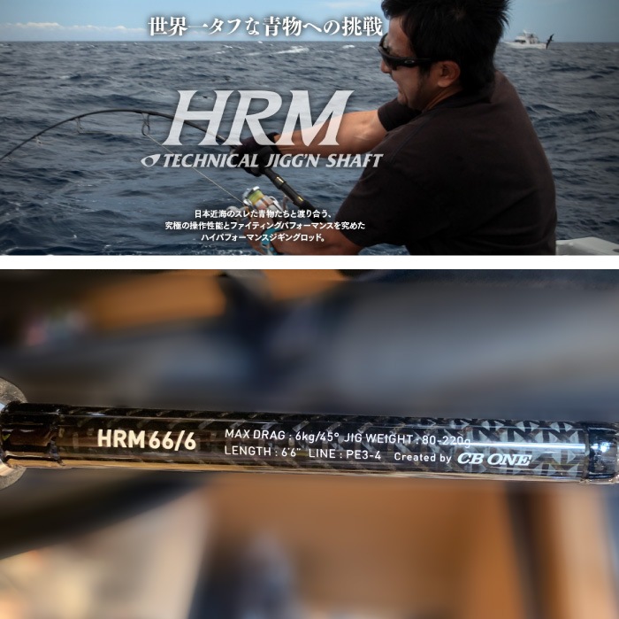 CBONE シービーワン ロッド HMR66/6 エイチアールエム TECHNICAL JIGG