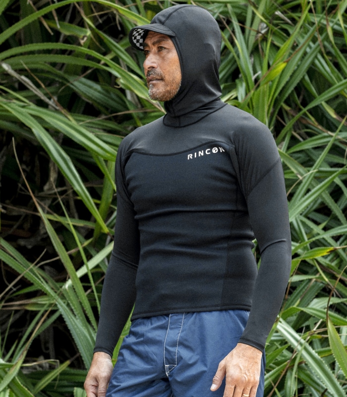 ラッシュガード フード付き ウェットスーツ タッパー RINCON リンコン