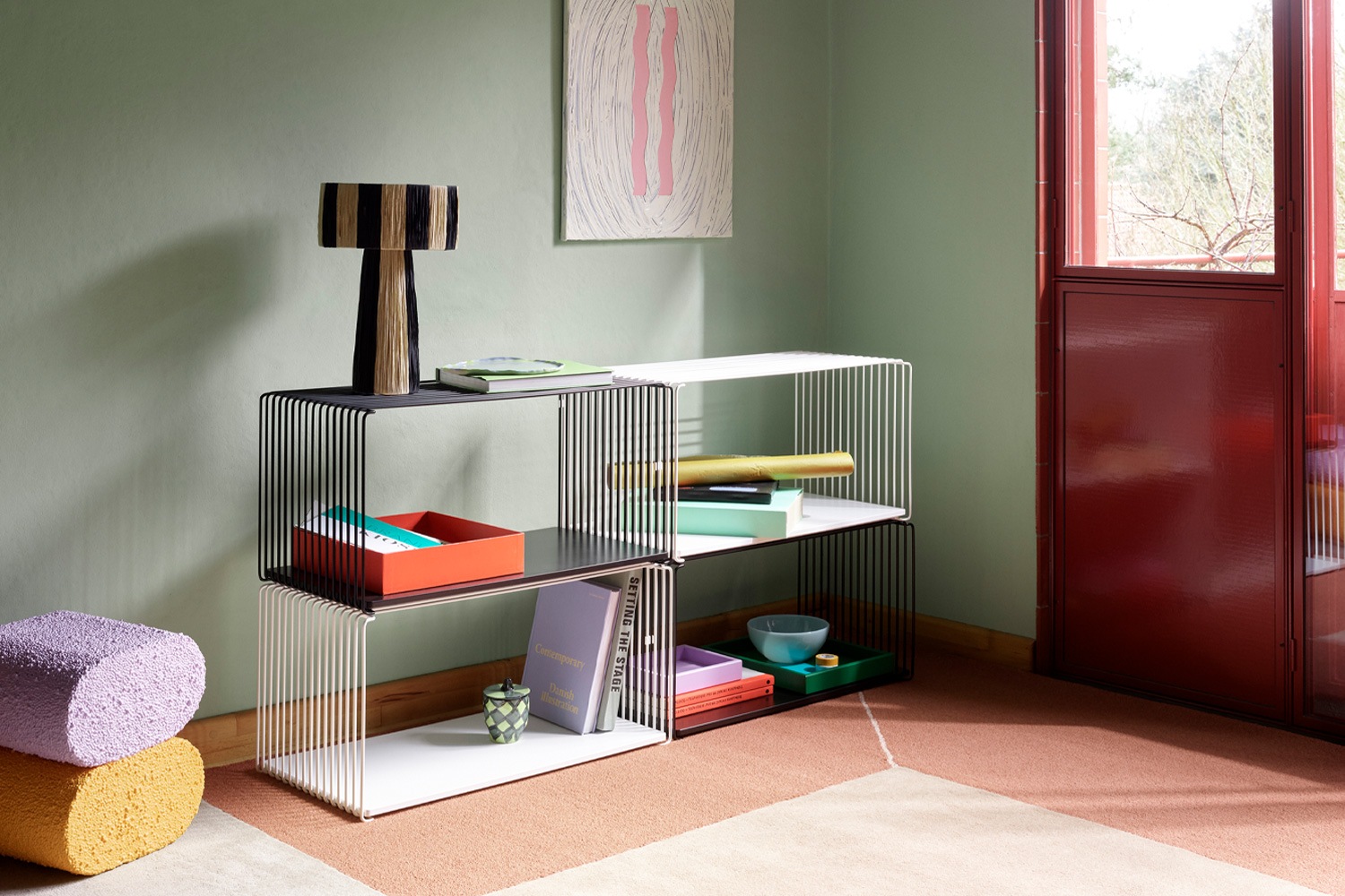 パントンワイヤー ハーフ シェルフの通販 | 家具・インテリア通販