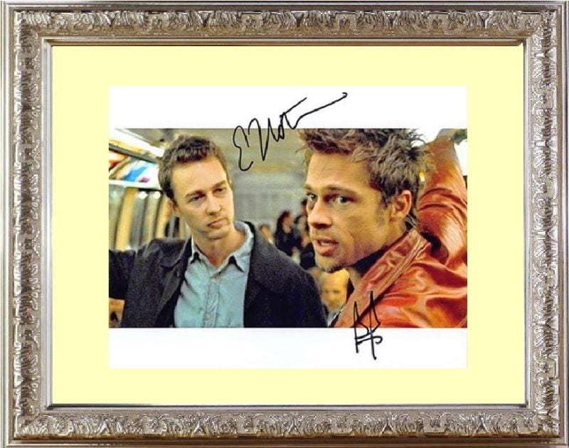 Brad Pitt ブラッド ピット 直筆サイン PHOTO | ハリウッド男優 (A-E