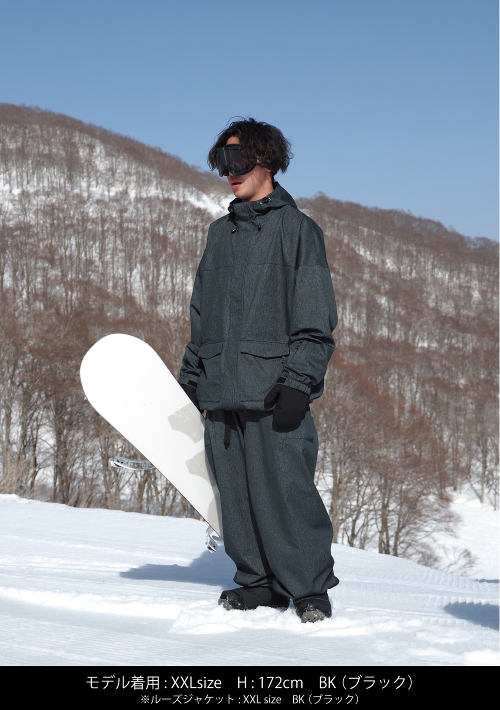 デニム風 サイドポケットスノーパンツ | OUTLET | MAHF SUPPLY