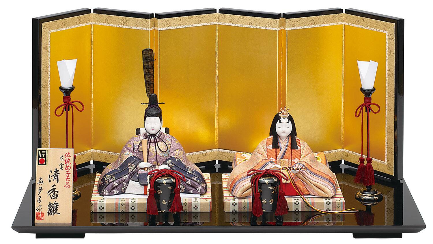 真多呂人形 | 雛人形,親王飾り 本金 清香雛 | 雛人形(ひな人形)、五月