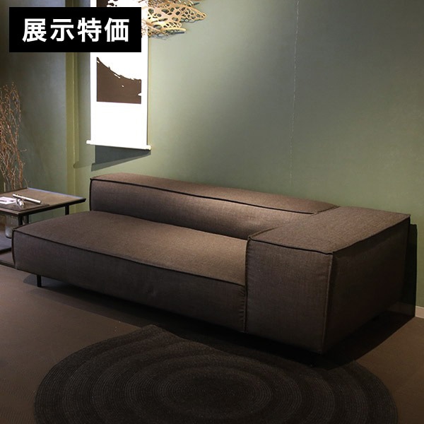 展示特価】 3人掛けソファー ワンアーム ローソファ おしゃれ