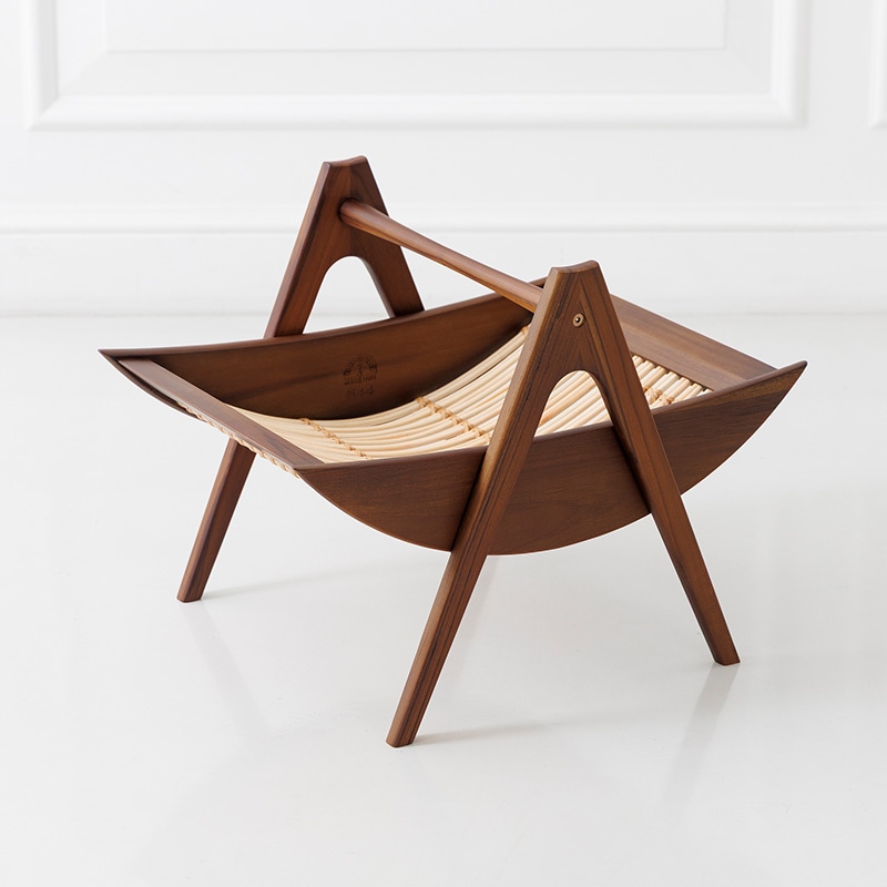 NO.544 マガジンラック（ダークブラウン）[MF-074]｜一点モノ家具通販