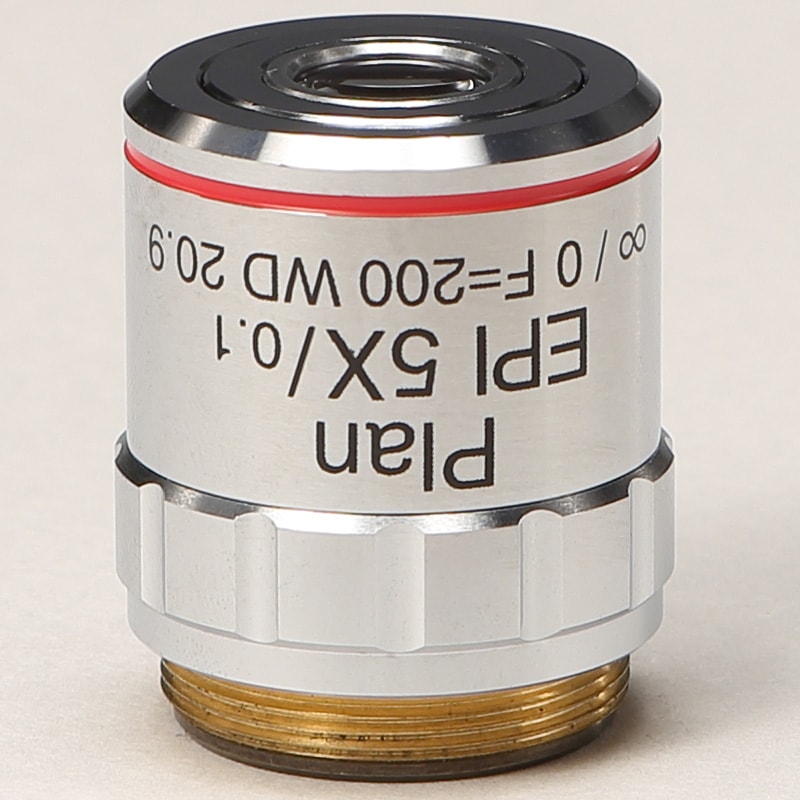 金属顕微鏡・反射照明用】 Epi Plan アクロマート対物レンズ 5X