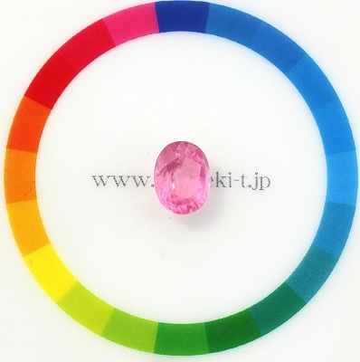 3.14ct天然スピネル【シルキーピンク】タンザニア