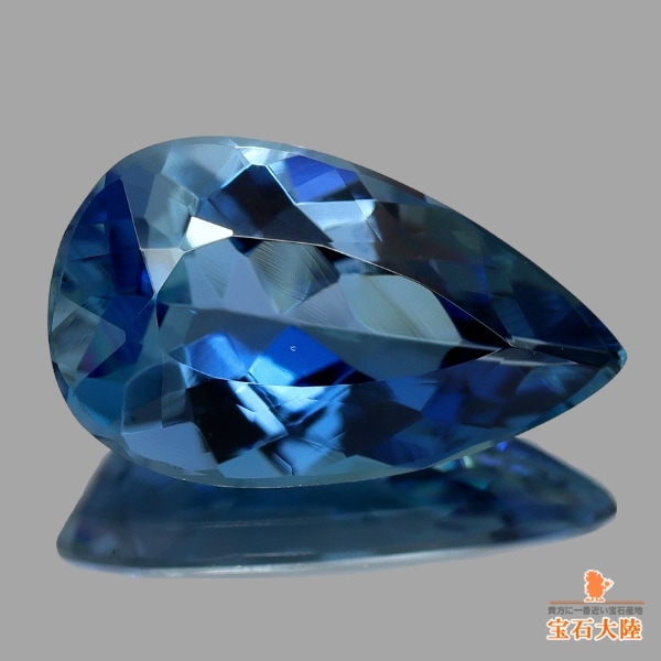 天然アクアマリン 1.03ct 【美濃色・サンタマリア】 ブラジル