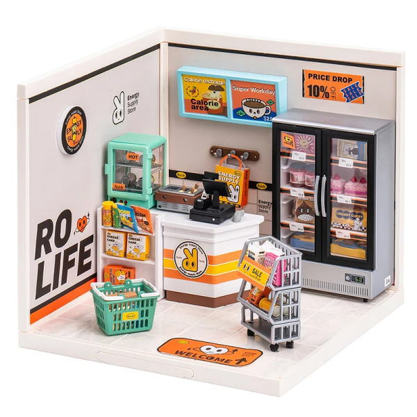 ROBOTIME ROLIFE DIY ミニチュアハウス スーパークリエイターシリーズ