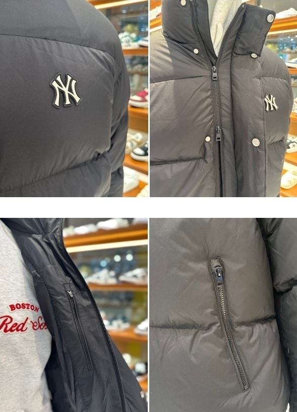 MLB Korea ダウンジャケット Basic Short Padding 3ADJB0736-50BKS