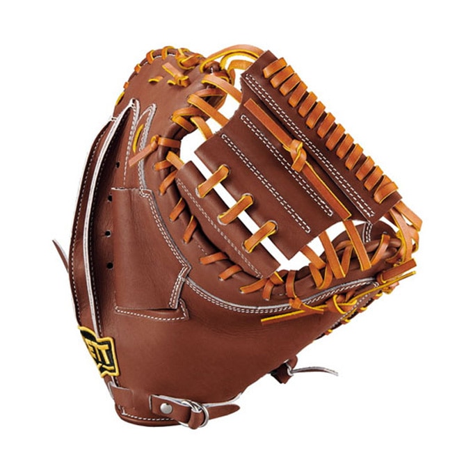 右投げのみ】ZETT（ゼット）限定 硬式用キャッチャーミット 捕手用