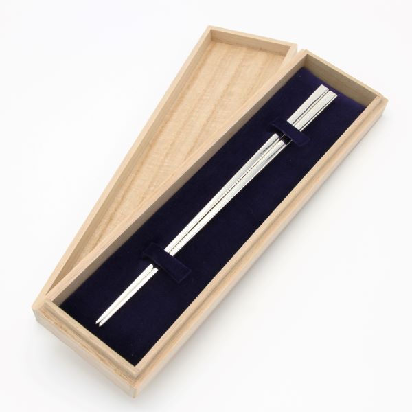 銀製 箸【長】 | 宮本商行オンラインショップ : 銀製品 宮内庁御用達