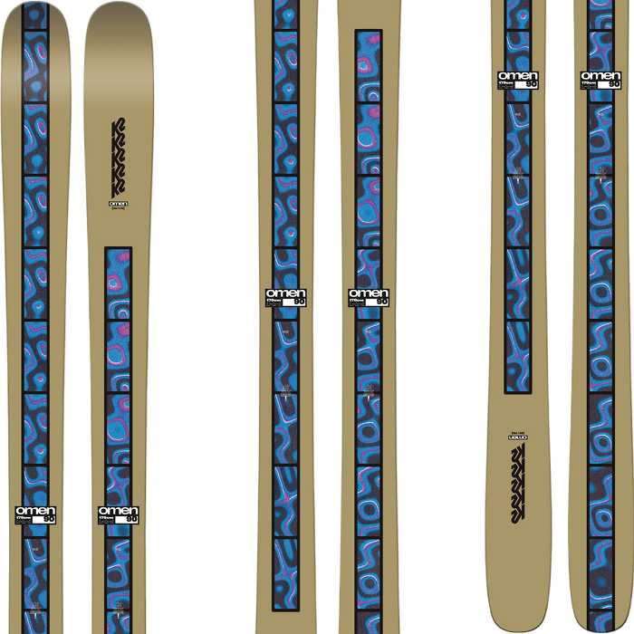 ケーツー スキー板 2026 K2 OMEN 90 オーメン 板単品 25-26 | スキー