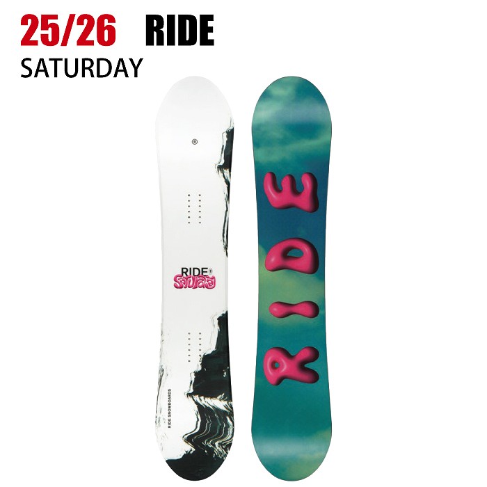 2026 RIDE ライド SATURDAY サタデー 25-26 レディース ボード板