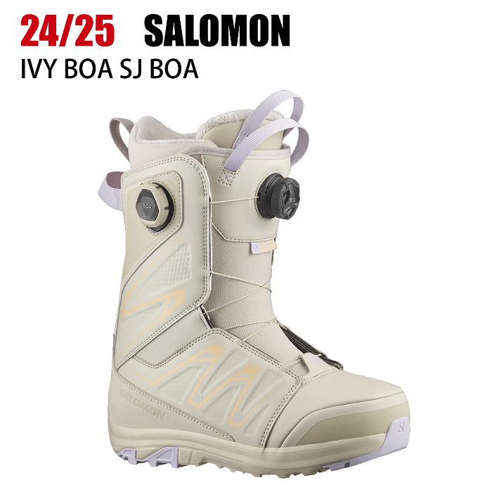 2025 SALOMON サロモン IVY BOA SJ BOA アイビー CREAM 24-25