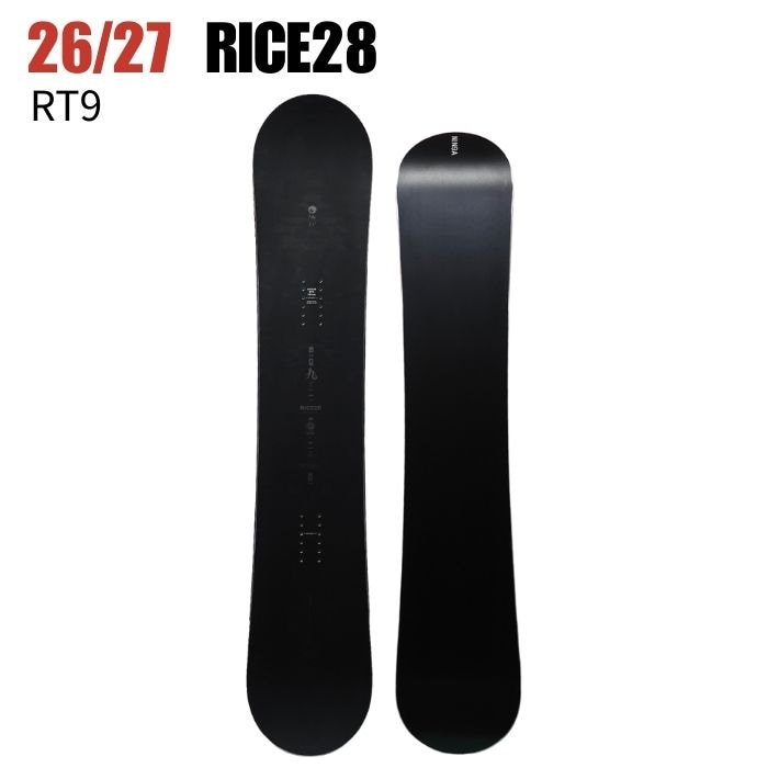 2027 RICE28 ライス28 RT9 26-27 ボード板 スノーボード