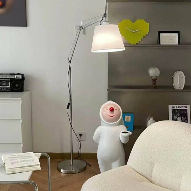 小] VeroMan 変形自在アーム フロアライト スタンドライト 電気 照明